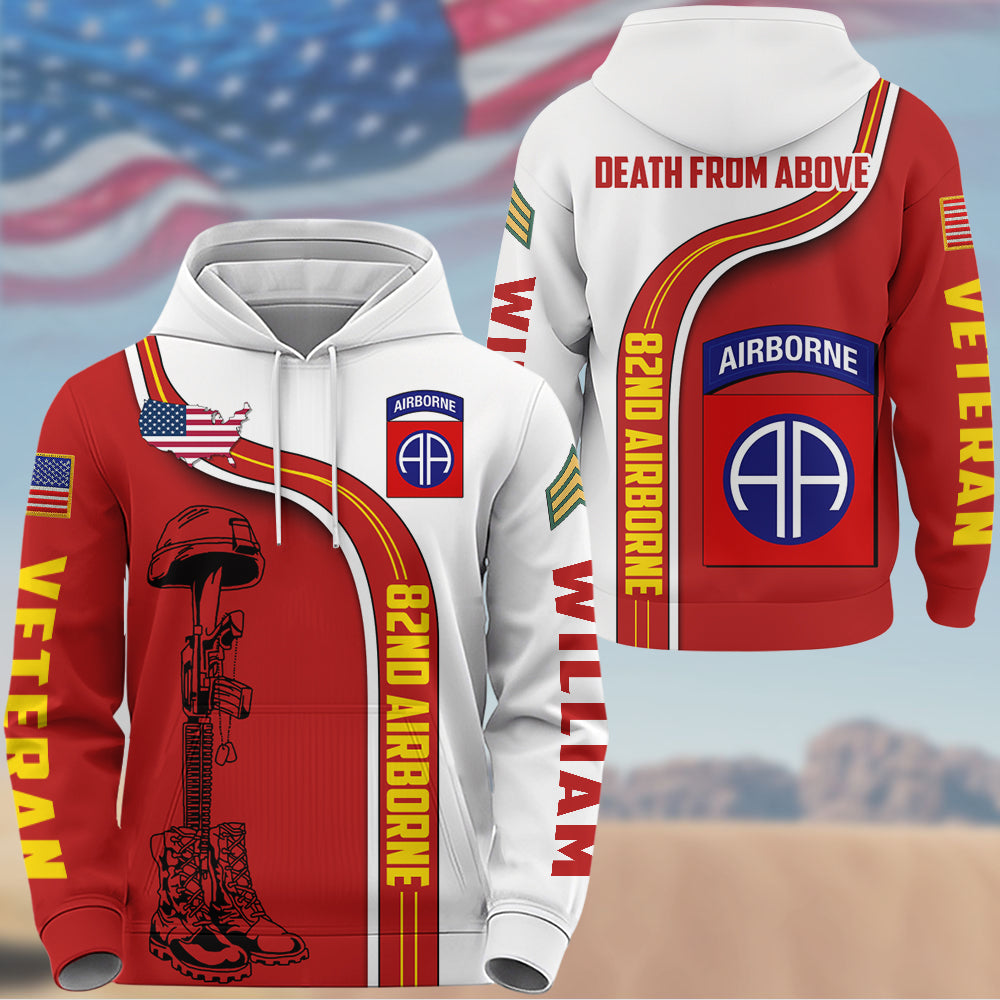 Custom Veteran All Over Print Shirt Available All Military Branches Gift For Veteran Dad Grandpa K1702 Trhn