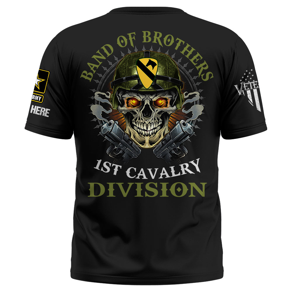 Custom Shirt Band Of Brothers US Veterans Available All Military Branches K1702 Trhn