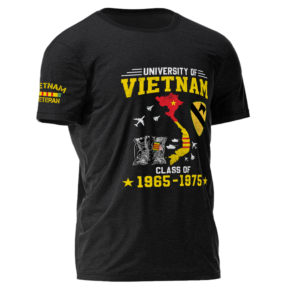 University Of Vietnam Personalized Shirt For Vietnam Veteran K1702