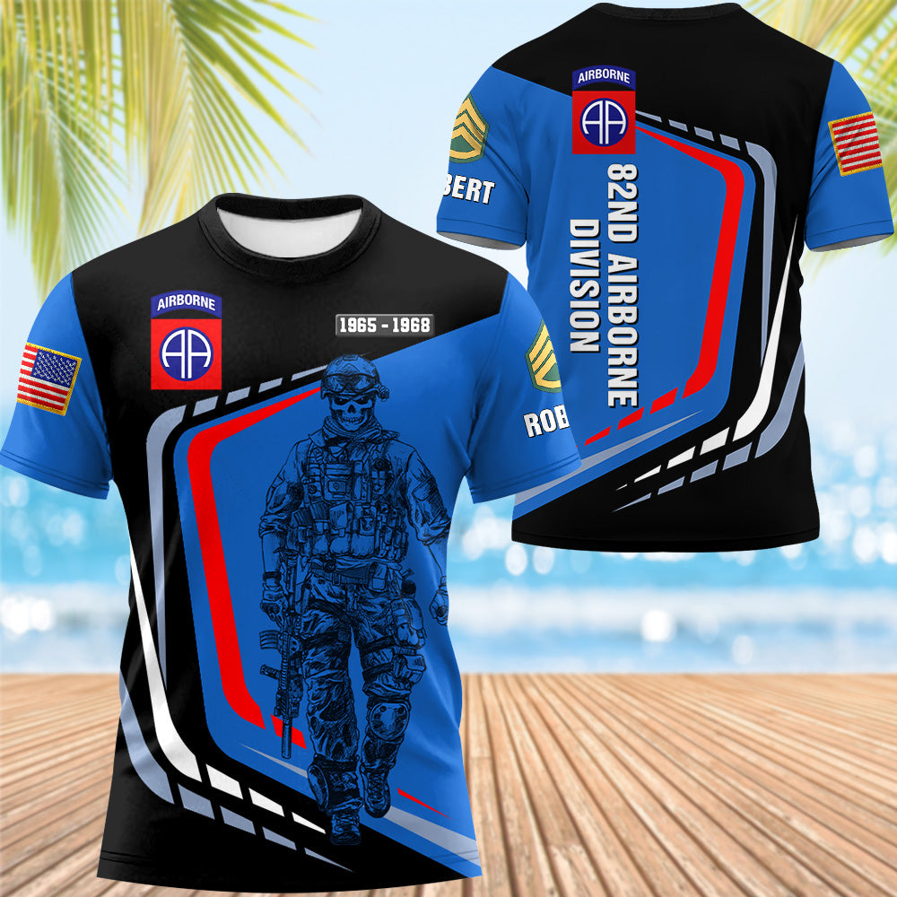 Personalized All Over Print Shirt Custom For Veteran Available All Military Branch Gift For Veteran Dad, Grandpa K1702 Trhn