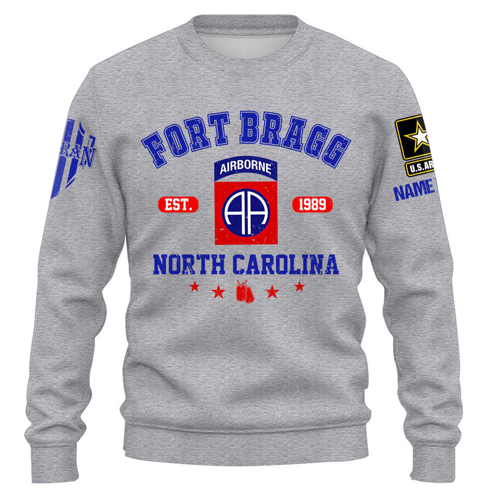 Personalized Shirt Custom Military Base And Units Patch Military Gift For Soldier Veteran K1702