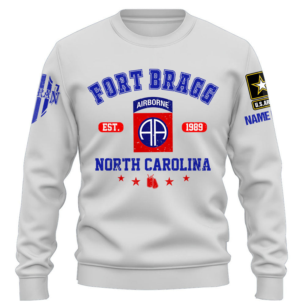 Personalized Shirt Custom Military Base And Units Patch Military Gift For Soldier Veteran K1702