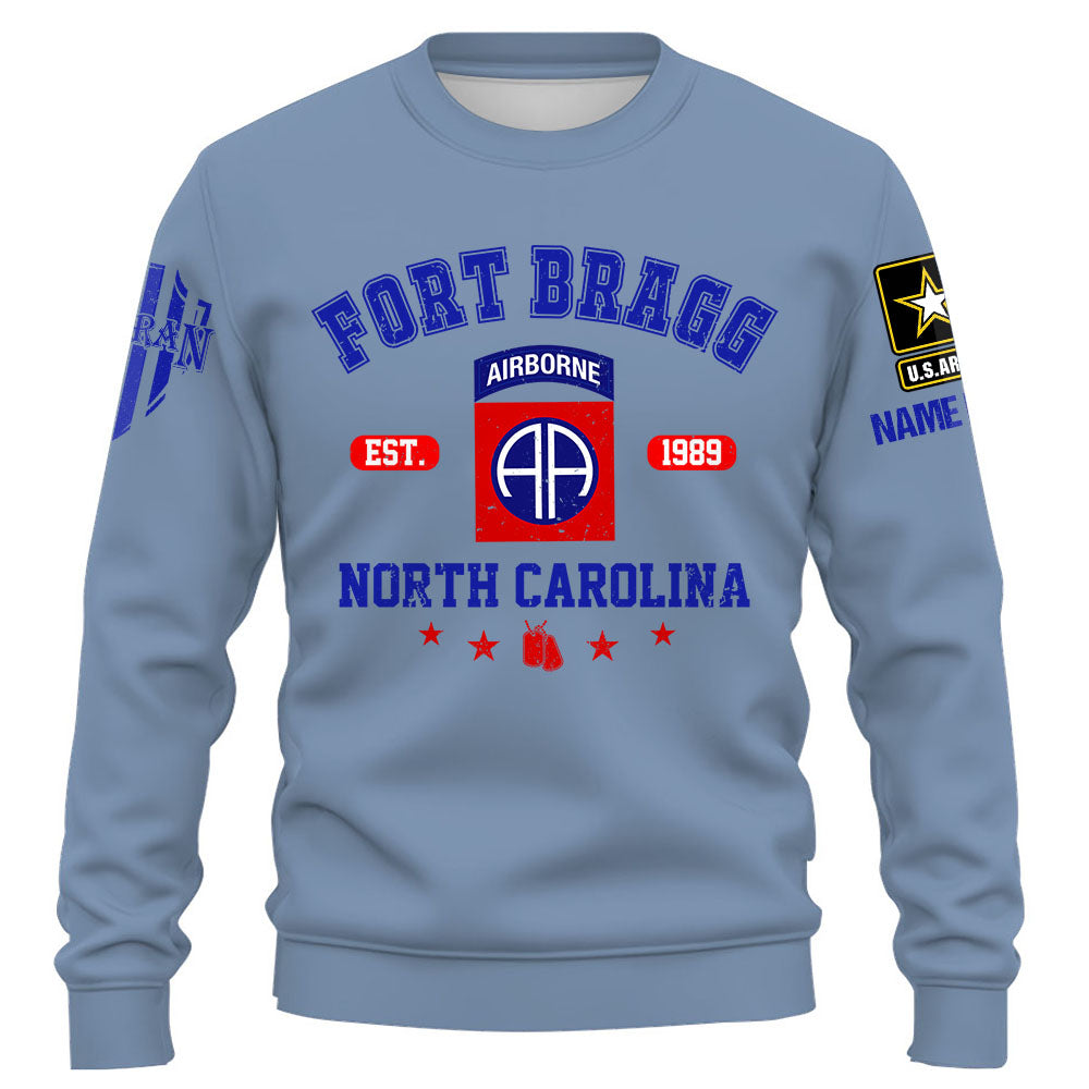 Personalized Shirt Custom Military Base And Units Patch Military Gift For Soldier Veteran K1702