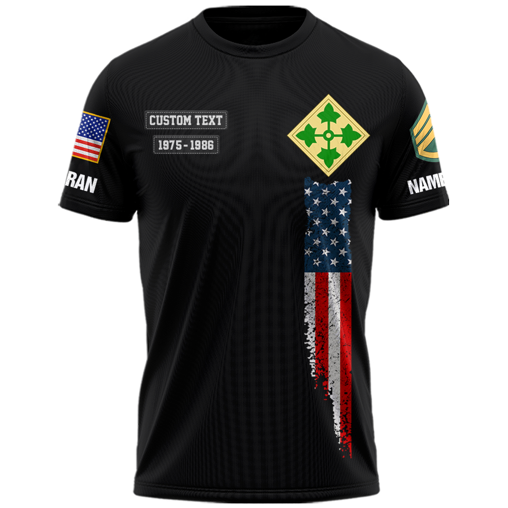 Veteran It's Not That I Can And Others Can't It's That I Did And Other Didn't Personalized All Over Print Shirt Gift For Veteran K1702