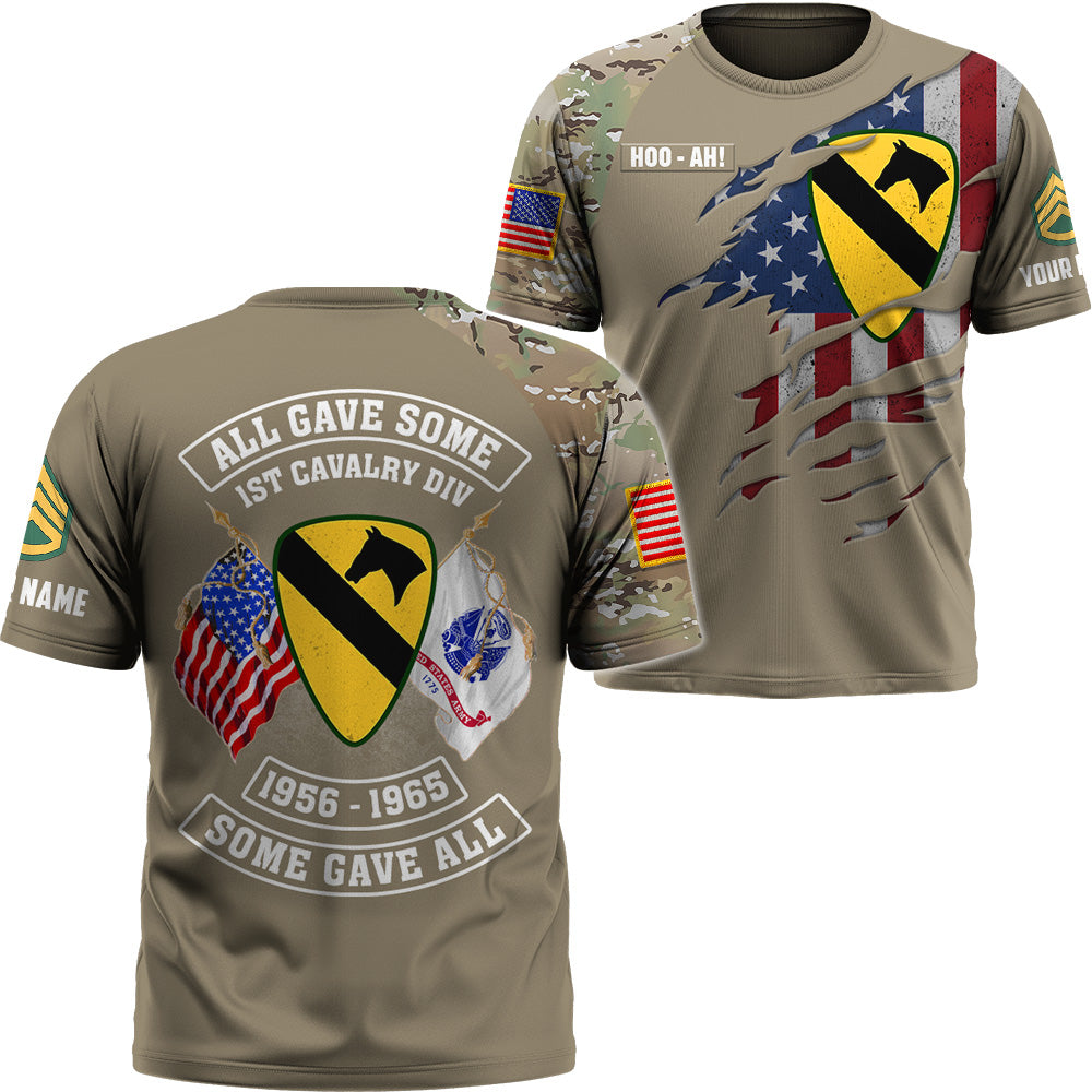 Personalized All Over Print Shirt All Gave Some - Some Gave All Camouflage Shirt Gift For Veteran K1702 Trhn