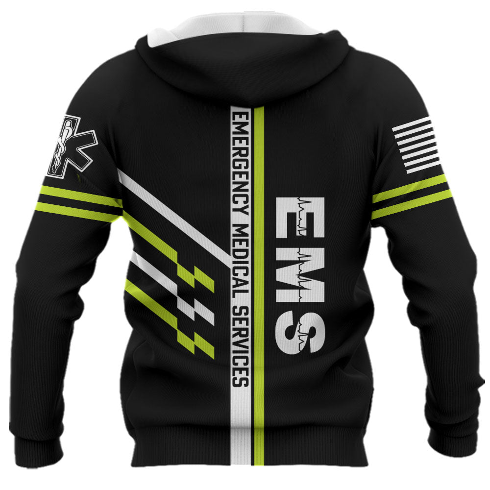 Personalized Shirt Emt Ems Firefighter Personalization Rescue All Over Print Shirt K1702 Trhn