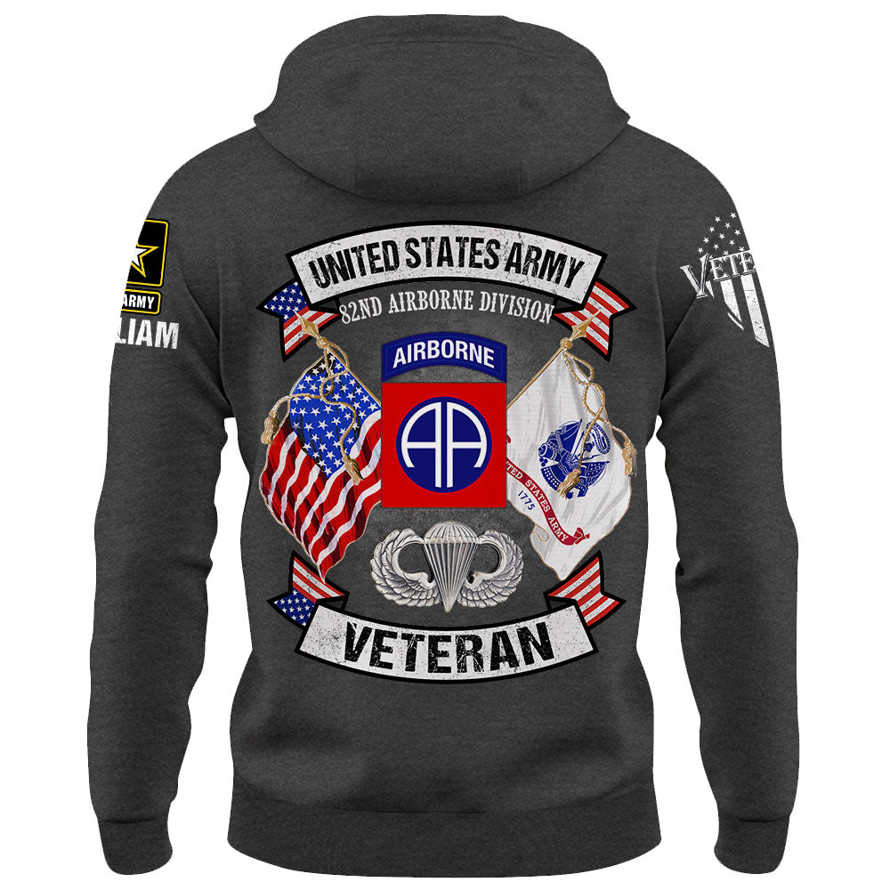 Custom Shirt Veteran Divsison Badges Military Gift For Veteran K1702
