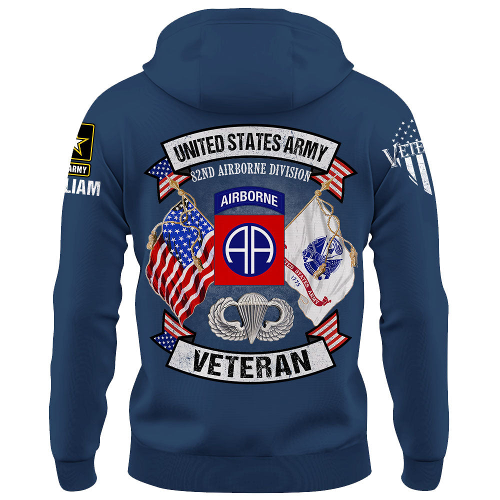 Custom Shirt Veteran Divsison Badges Military Gift For Veteran K1702