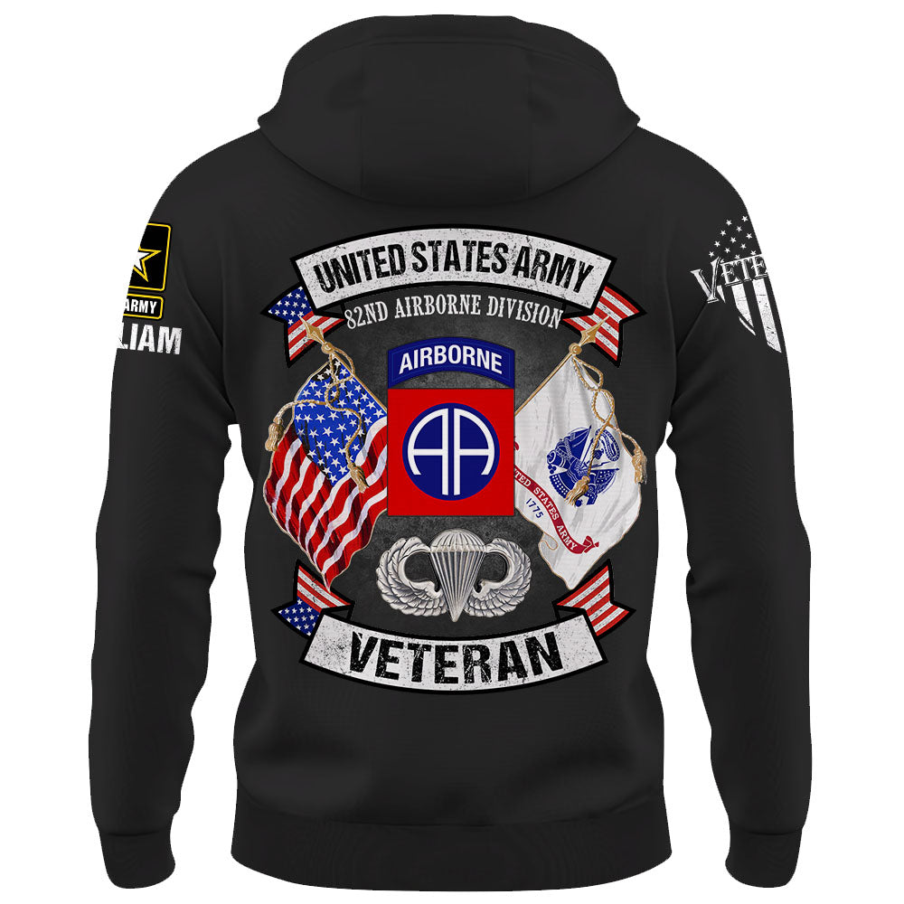 Custom Shirt Veteran Divsison Badges Military Gift For Veteran K1702