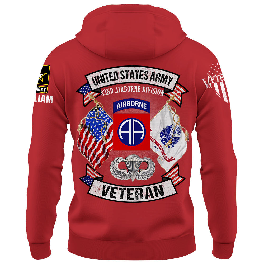 Custom Shirt Veteran Divsison Badges Military Gift For Veteran K1702