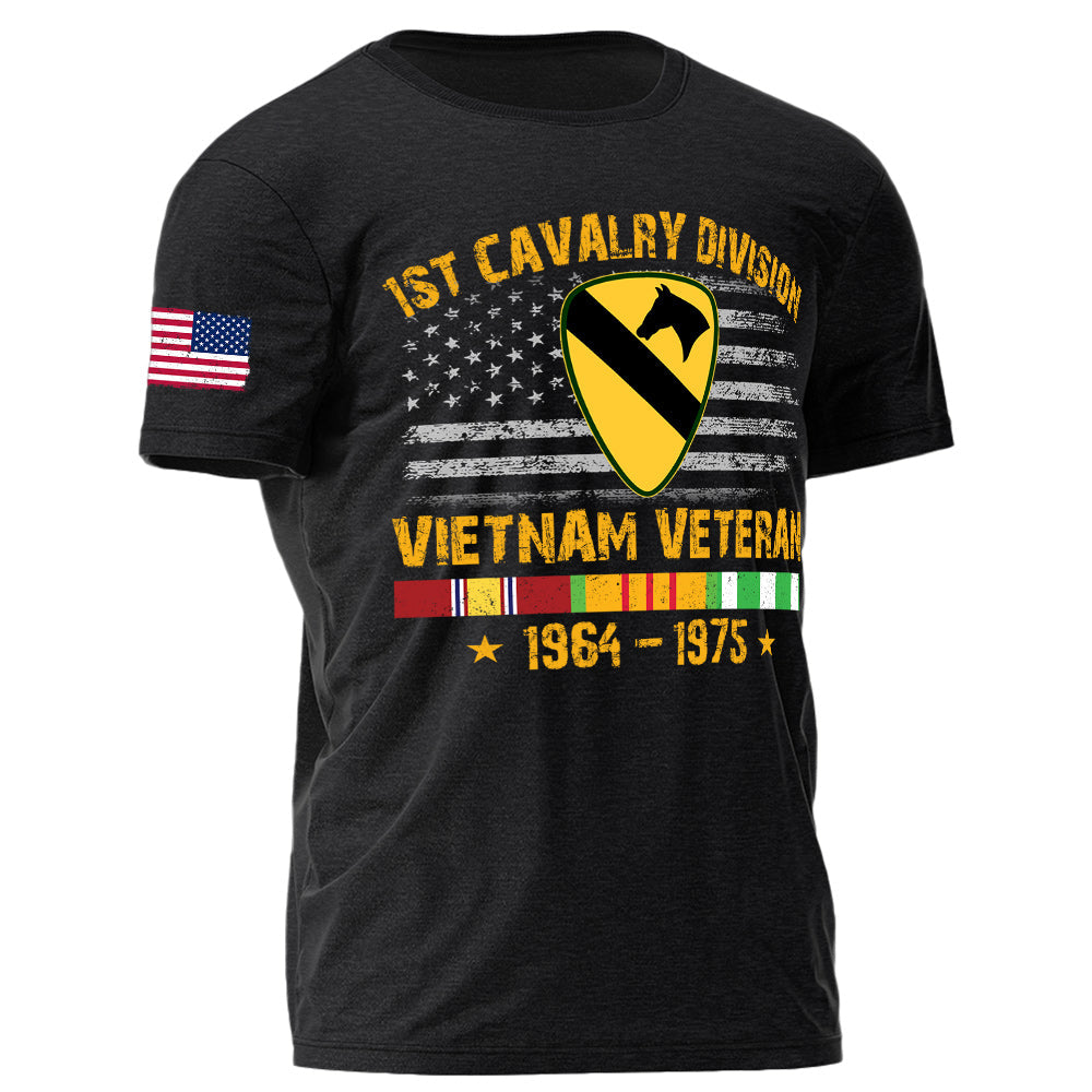 Vietnam Veteran Custom Shirt Division And Years Gift For Vietnam Veteran K1702