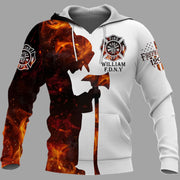 Custom Firefighter All Over Print Shirt Custom Fire Department Gift For Firefighters K1702 Trhn