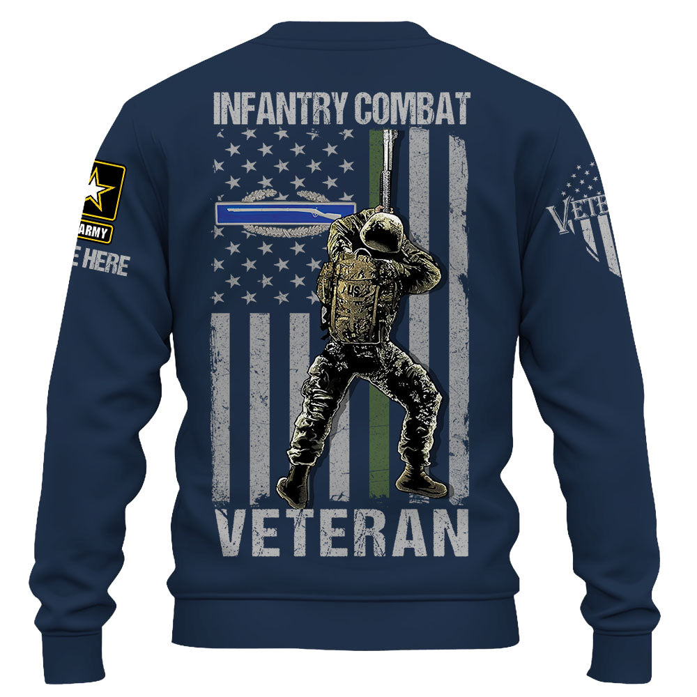 US Veteran Custom Shirt For Veterans Available All Branches K1702
