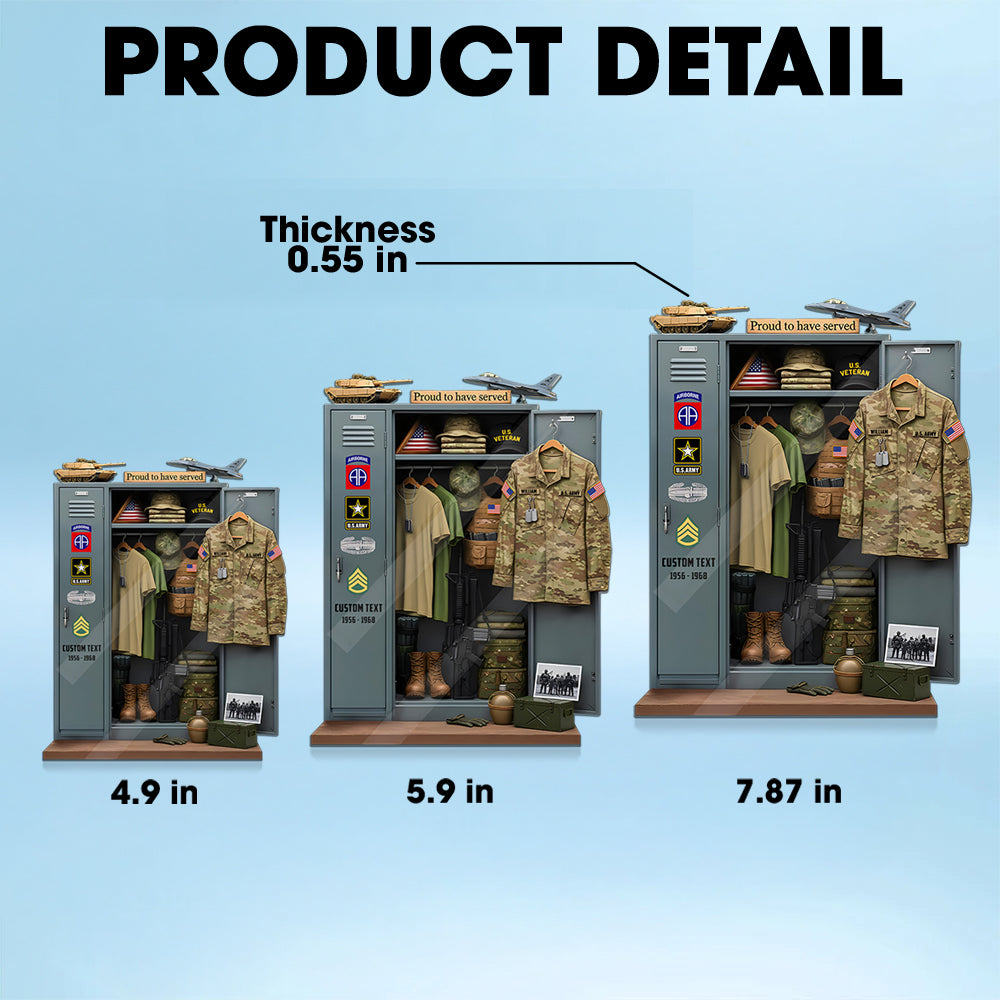 Military Personal Locker Plaque - Personalized Gifts For Veteran K1702 Trhn