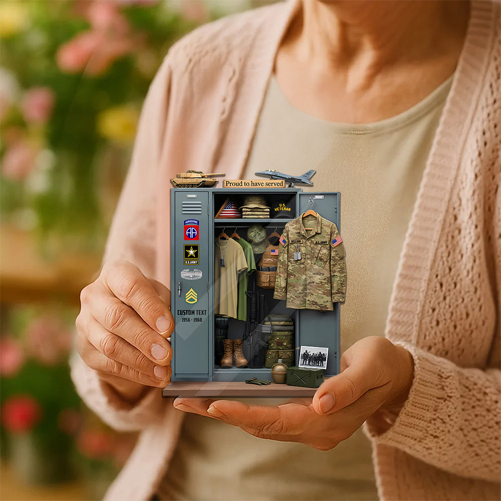 Military Personal Locker Plaque - Personalized Gifts For Veteran K1702 Trhn