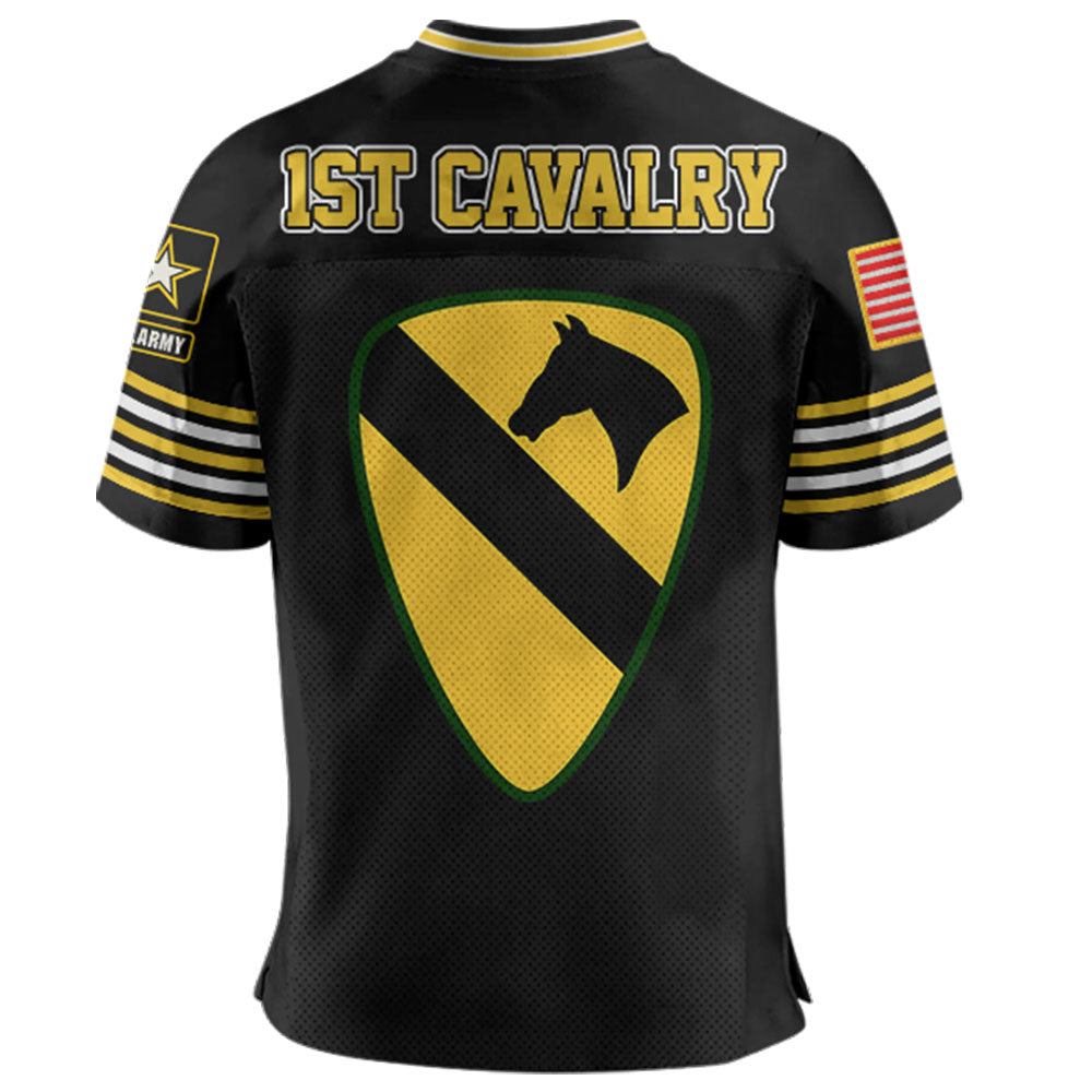Military Football Jersey Custom All Branches Rank Division Name For Soldier Veteran K1702
