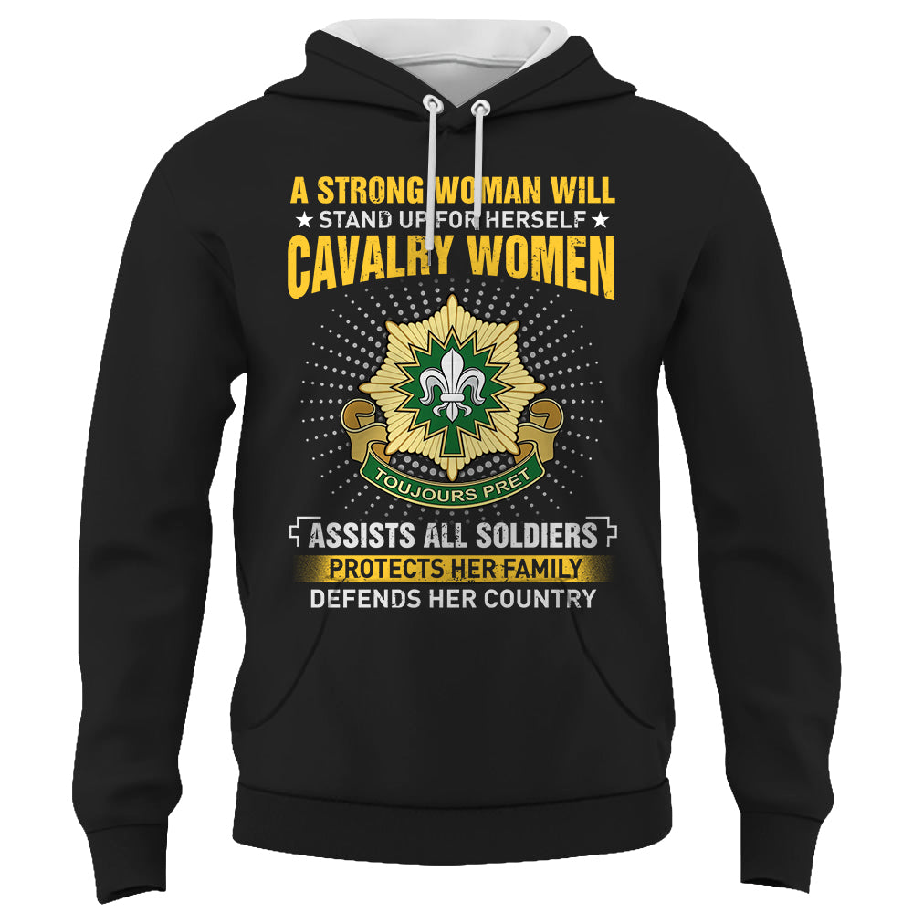 Proudly Veteran Custom Shirt, Gift for Veteran, Female Veteran Day Gift, A Strong Woman Stands up for Herself A Female Veteran K1702 Trhn