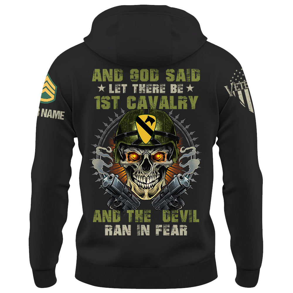 Custom Shirt And God Said Let There Be Veteran Custom All Military Branches Gift For Veterans K1702 Trhn