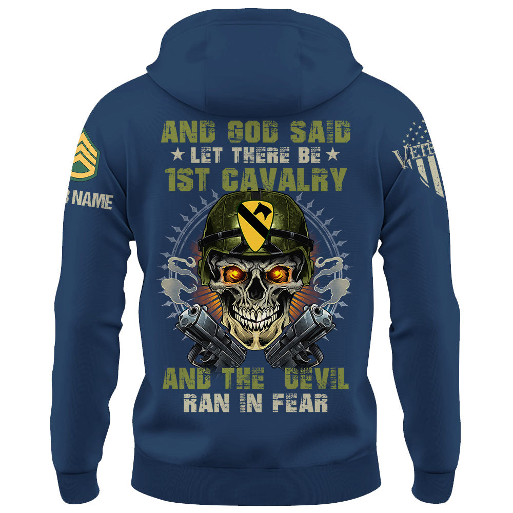 Custom Shirt And God Said Let There Be Veteran Custom All Military Branches Gift For Veterans K1702 Trhn