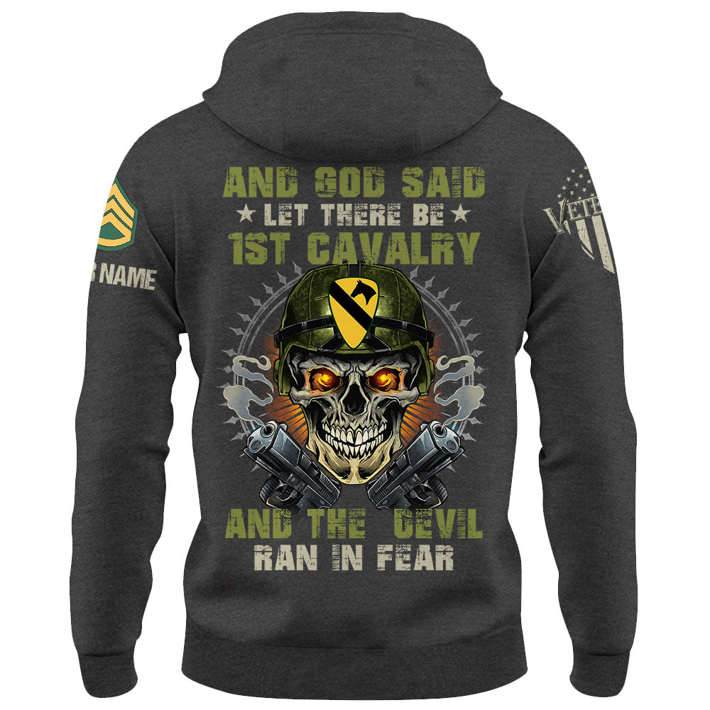 Custom Shirt And God Said Let There Be Veteran Custom All Military Branches Gift For Veterans K1702 Trhn