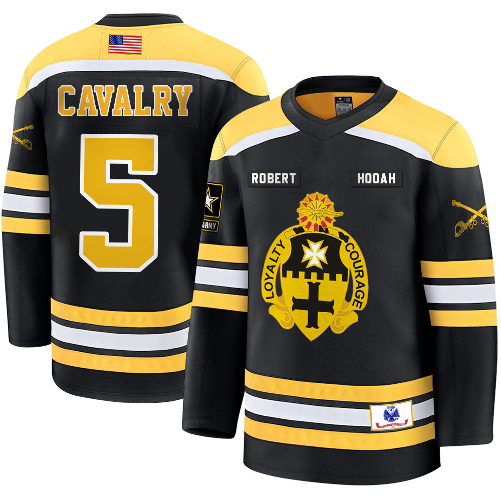 Personalized US Military Hockey Jersey Custom All Branches Served Gift For Soldier Veteran K1702 Trhn