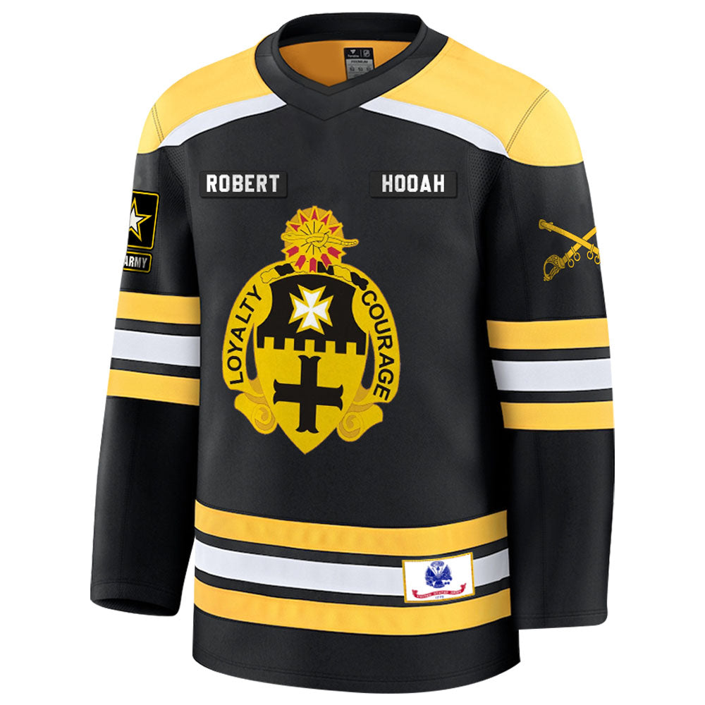 Personalized US Military Hockey Jersey Custom All Branches Served Gift For Soldier Veteran K1702 Trhn