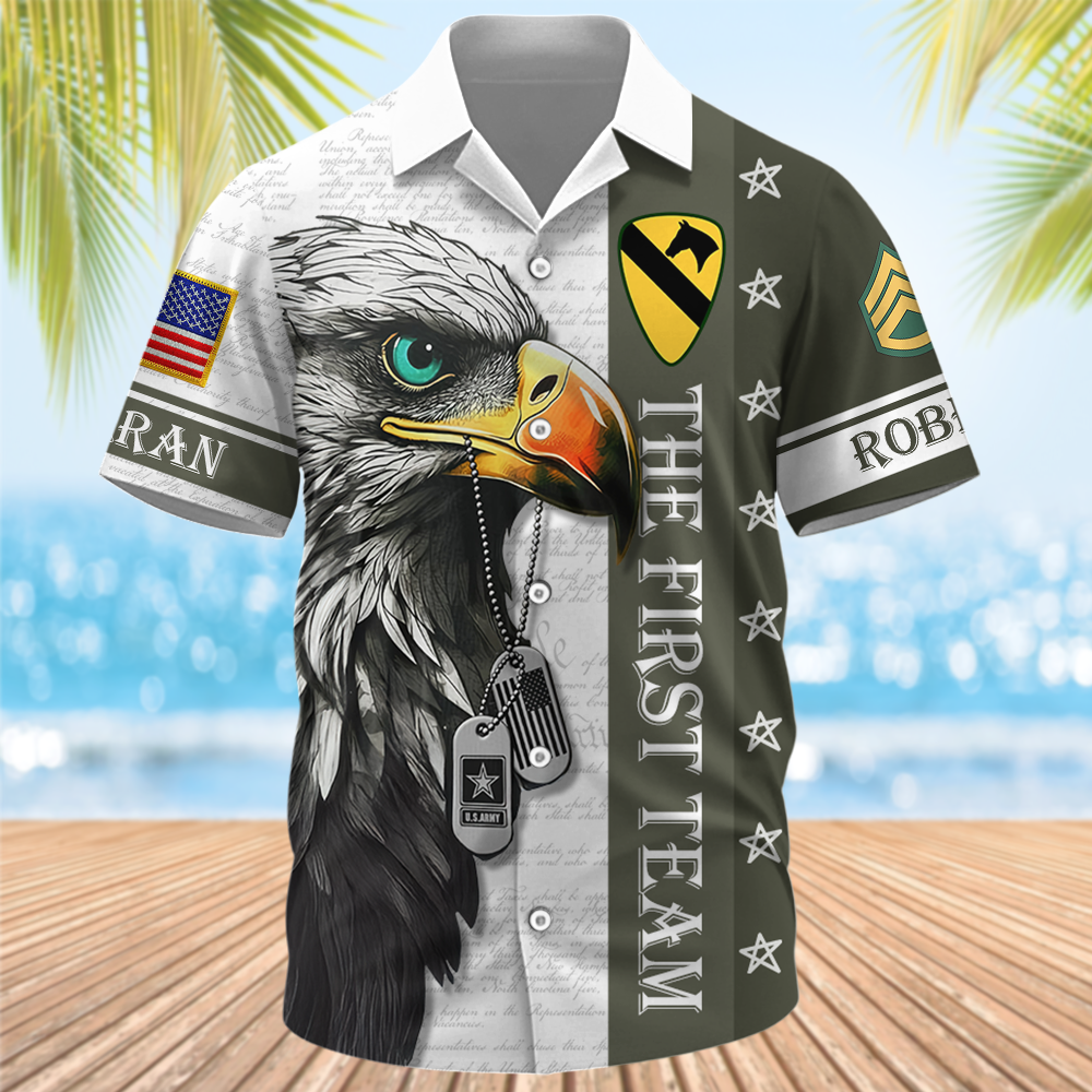 Premium Honor The Fallen US Veteran Hawaii Shirt Custom All Military Branches Gift For Veterans K1702 Trhn