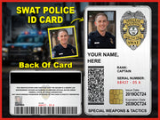 Personalized Police ID Card Custom Gift For Police K1702