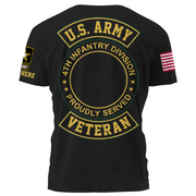 US Military Veteran Custom Branch Logo Division Personalized Shirt For Veteran K1702