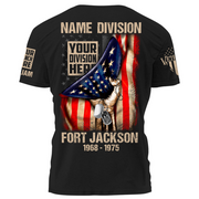 Veteran Custom Shirt Military Division Personalized Gift K1702
