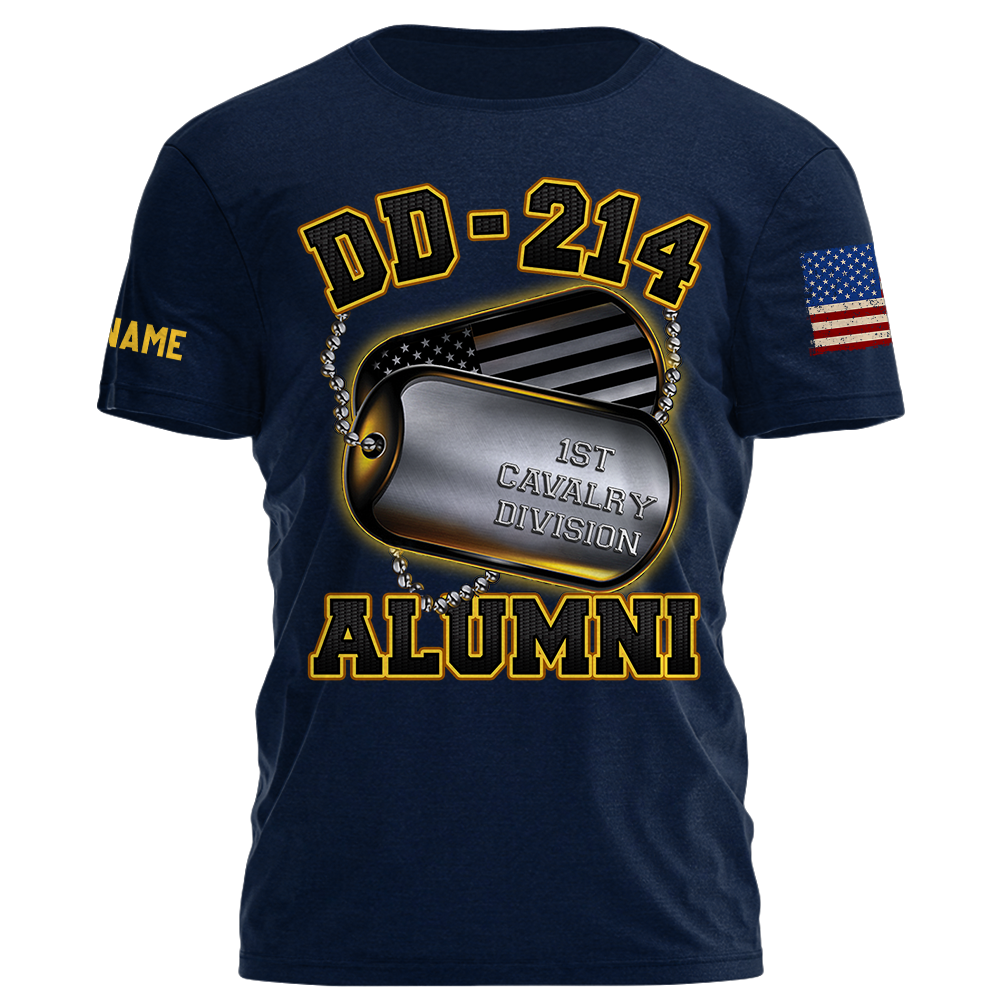 DD 214 Veteran Alumni Personalized Shirt K1702
