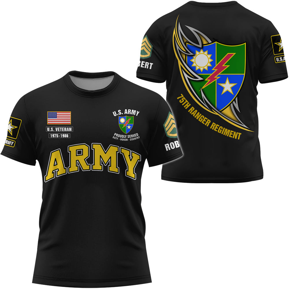 Custom All Over Print Shirt  Veteran Custom All Unit Patch Division Military Gift For Soldier Veterans K1702 Trhn