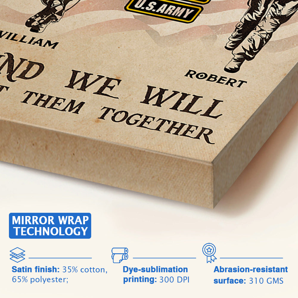 Custom Poster And Canvas When The Demons Come Call On Me Brother And We Will Fight Them Together Gift For Soldier Veteran K1702 Trhn