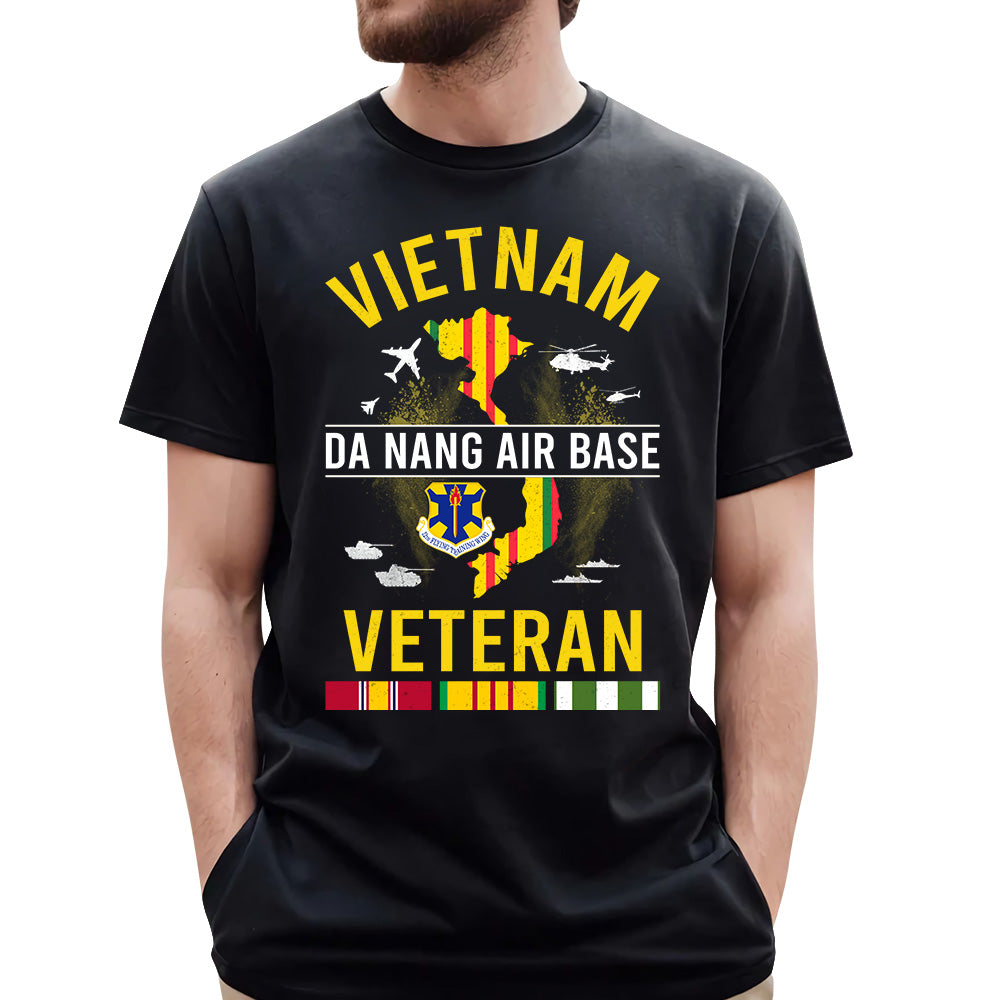 Vietnam Veteran Custom Military Base, Division Personalized Shirt For Vietnam Vet K1702