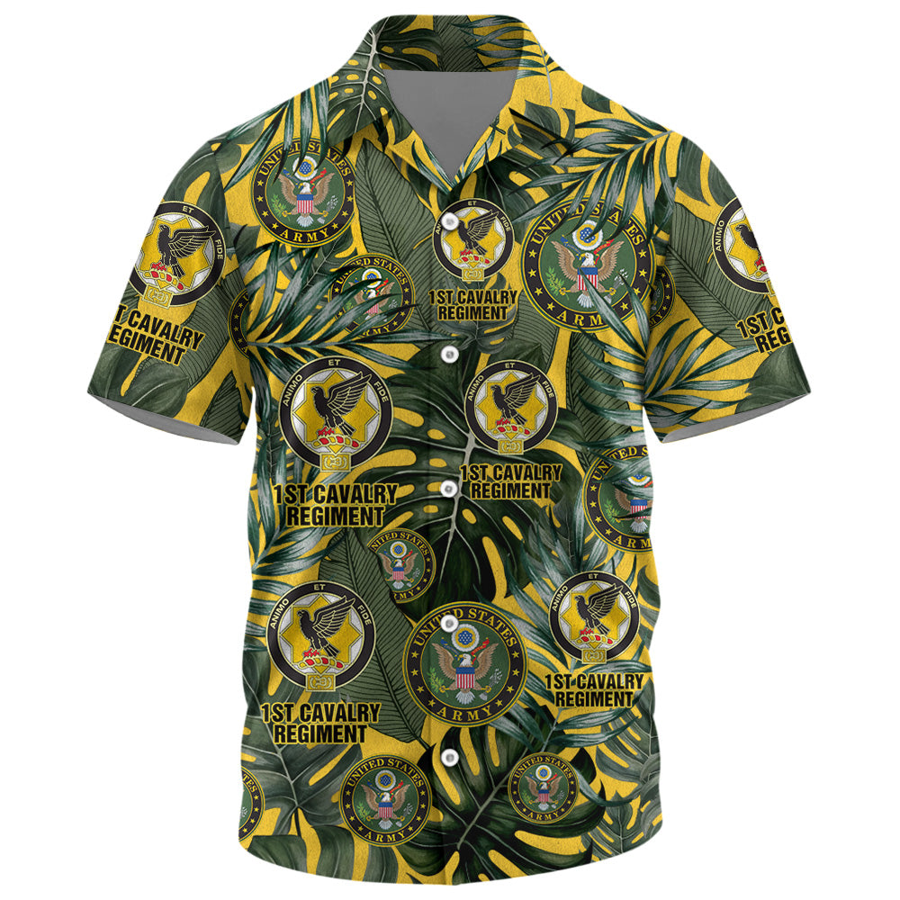 Personalized Hawaiian Shirt United States Veteran Retro Military Hawaiian Shirt Custom All Military Branches Gift For Veterans K1702 Trhn