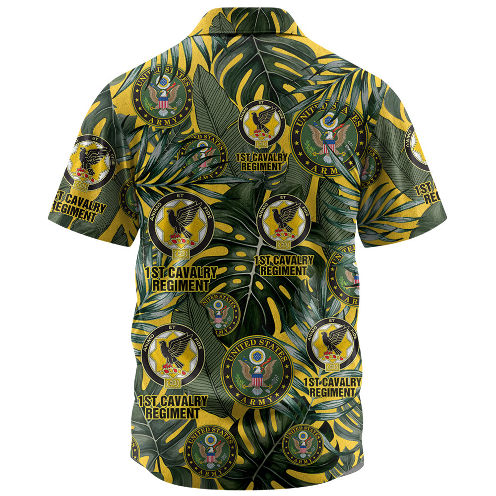 Personalized Hawaiian Shirt United States Veteran Retro Military Hawaiian Shirt Custom All Military Branches Gift For Veterans K1702 Trhn