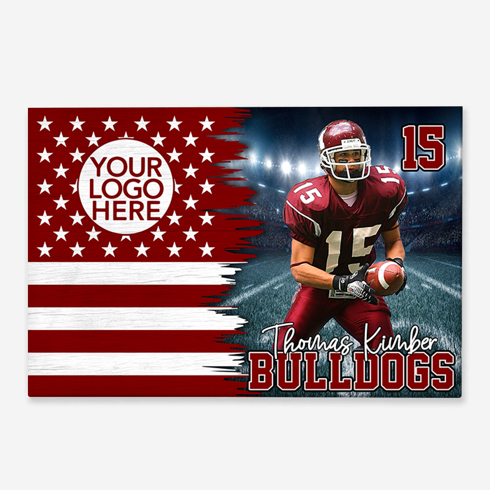 Custom Poster Canvas American Football Game Day Gift For Sport Family K1702