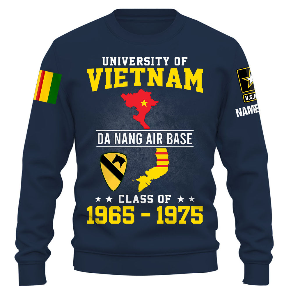 Vietnam Veteran Custom Shirt University Of Vietnam Shirt Personalized Gift K1702