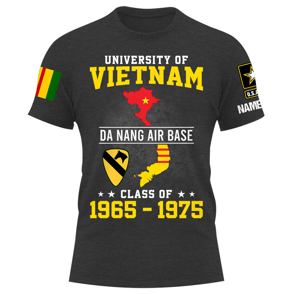Vietnam Veteran Custom Shirt University Of Vietnam Shirt Personalized Gift K1702