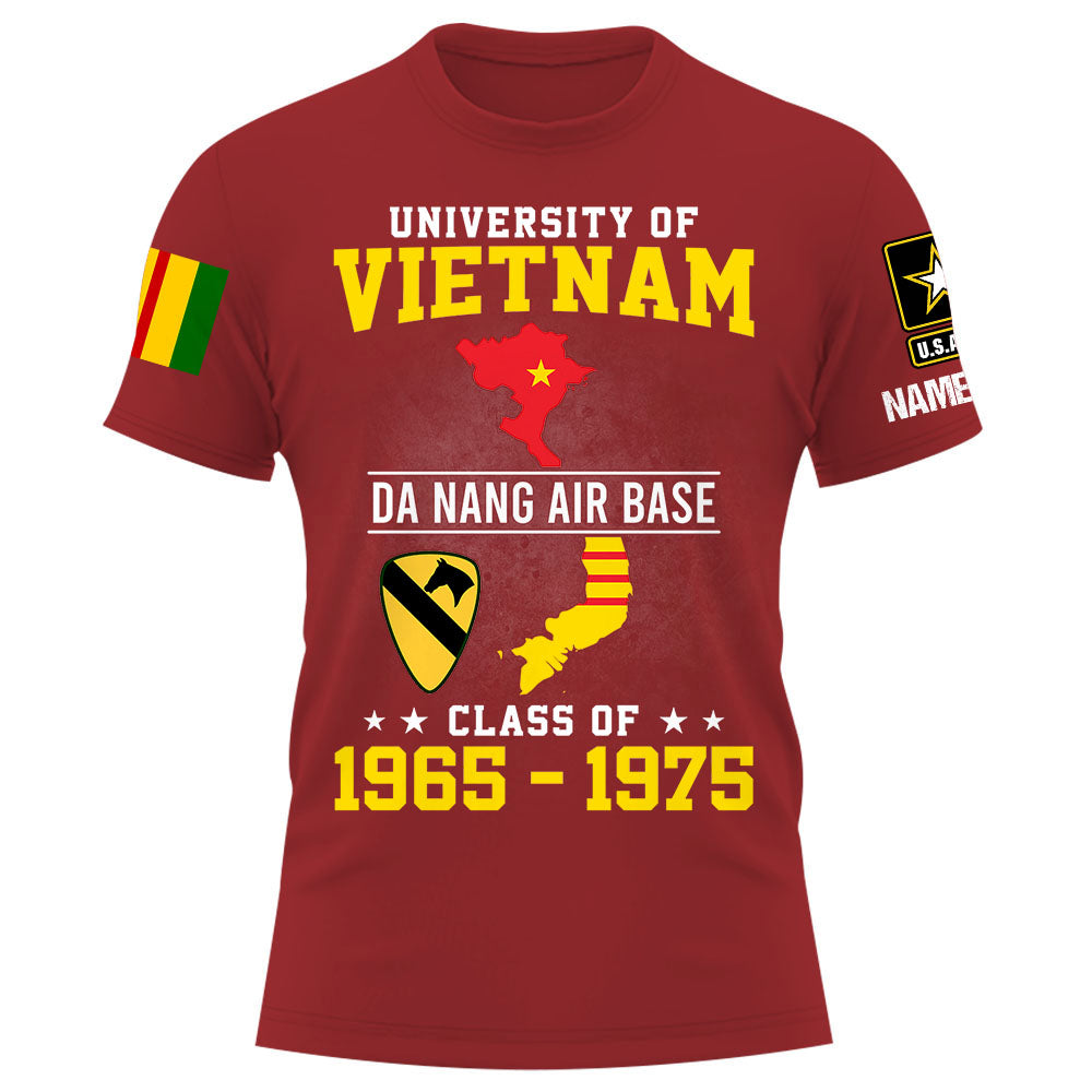 Vietnam Veteran Custom Shirt University Of Vietnam Shirt Personalized Gift K1702