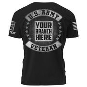 US Military Personalized Shirt Custom All Branch All Service Gift For Veteran K1702