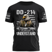 DD 214 It's A Veteran Thing You Wouldn't Understand Personalized Shirt For Veteran K1702