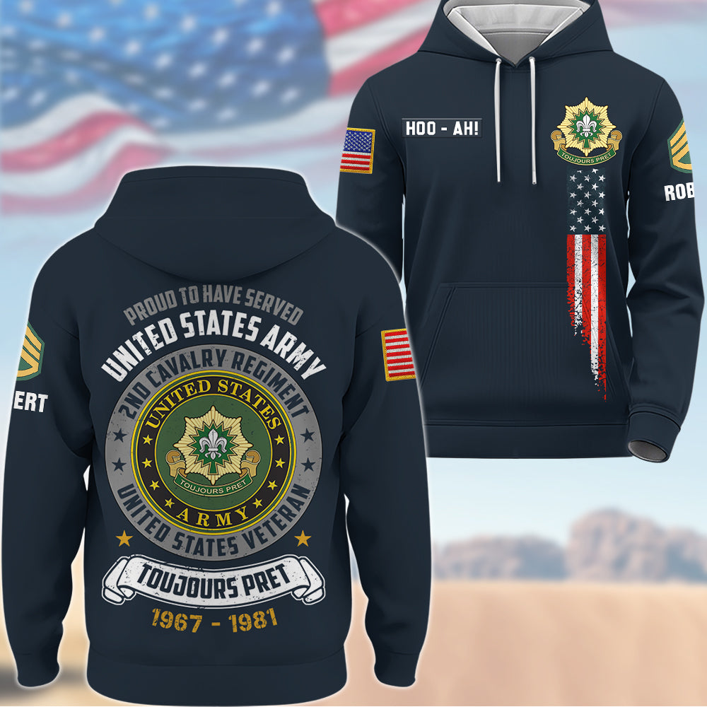 Proud To Have Served United States Veteran Custom All Military Branch Gift For Veteran's Day K1702 Trhn