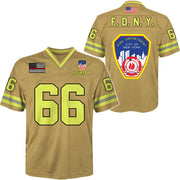 Custom Firefighter Football Jersey Custom Dept Name Number Firefighter Retirement Fireman Dad Grandpa K1702
