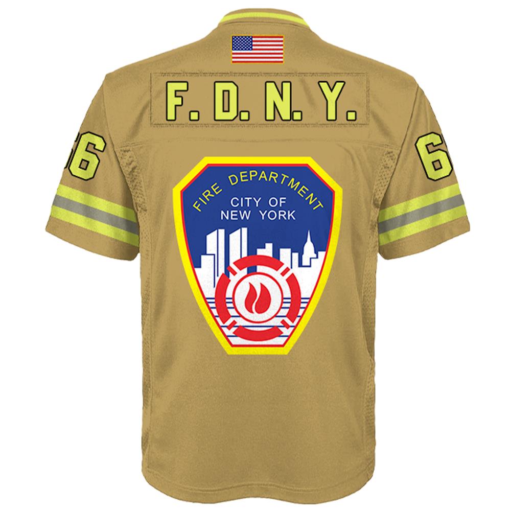 Custom Firefighter Football Jersey Custom Dept Name Number Firefighter Retirement Fireman Dad Grandpa K1702