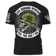 Veteran Till The Day I Die Personalized Shirt Veteran With Name Division Custom Veteran Shirt K1702