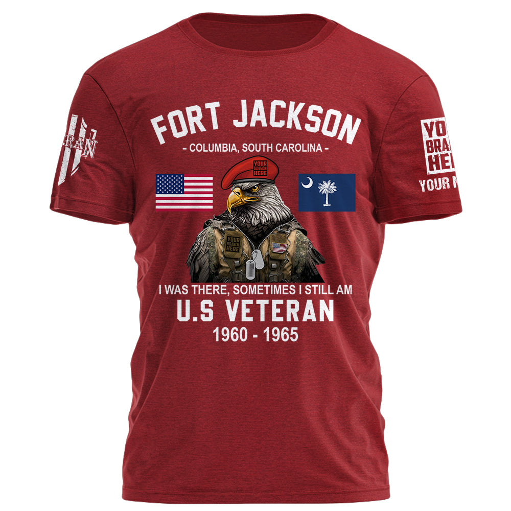 U.S Veteran Custom Shirt Proudly Served Military Base Personalized Gift For Veterans K1702