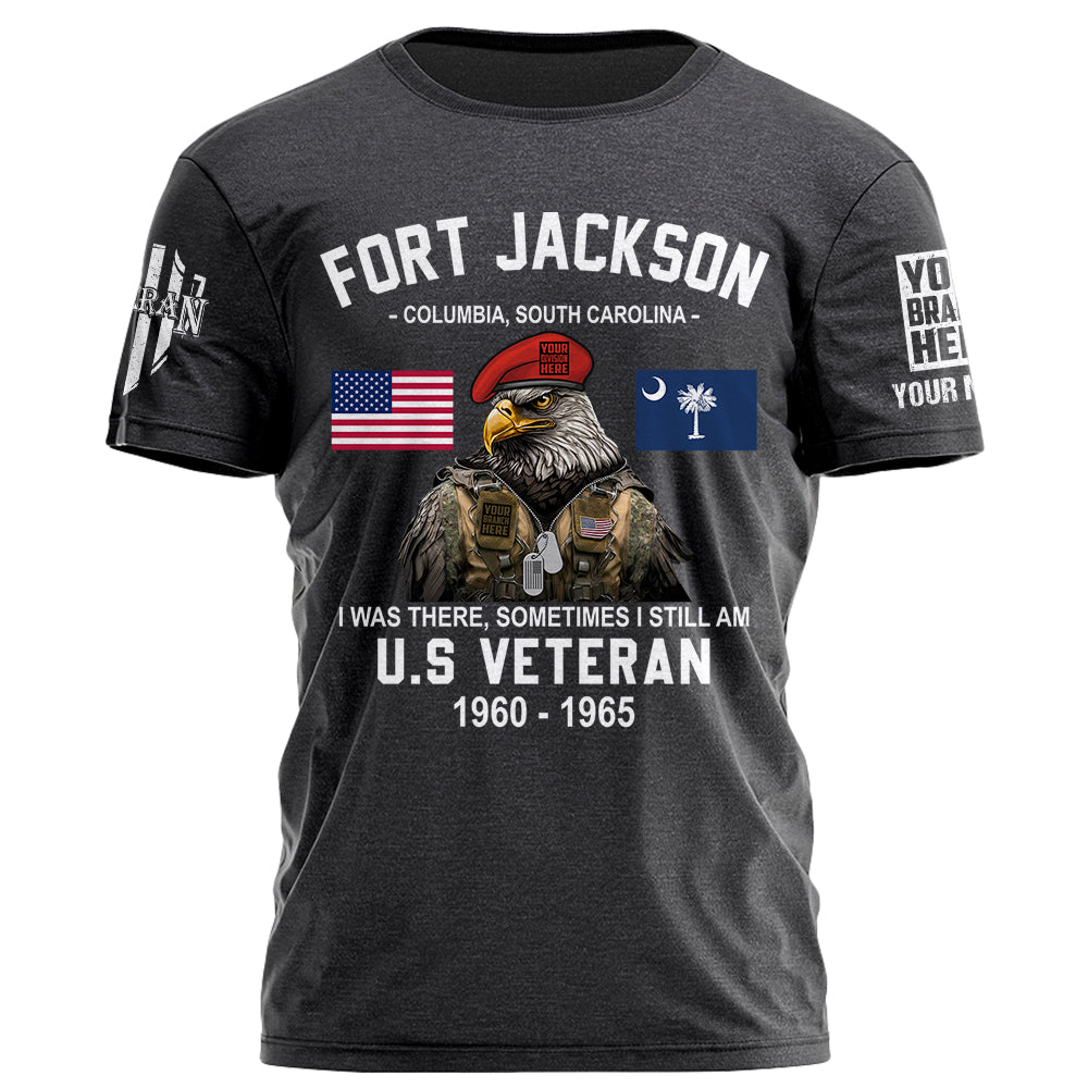 U.S Veteran Custom Shirt Proudly Served Military Base Personalized Gift For Veterans K1702