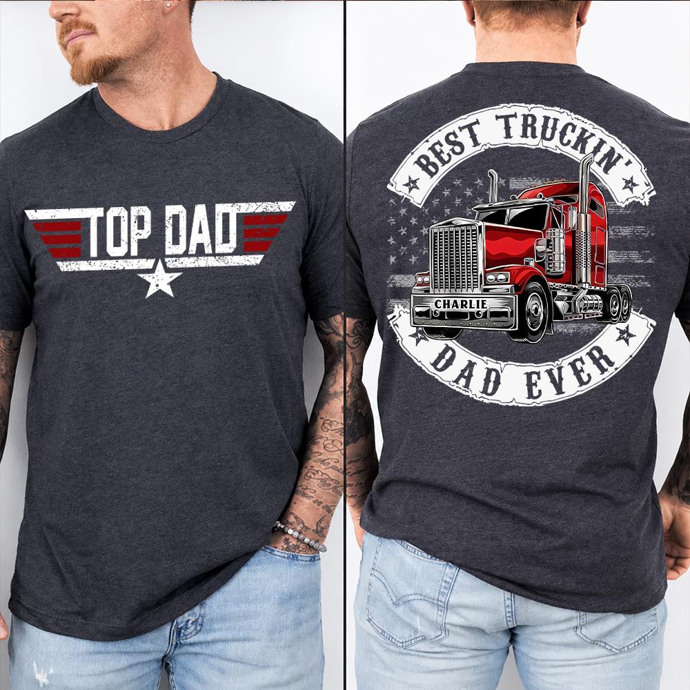 America Driver Dad Custom Shirt, Gift For Dad, Grandpa L0411 Hv01