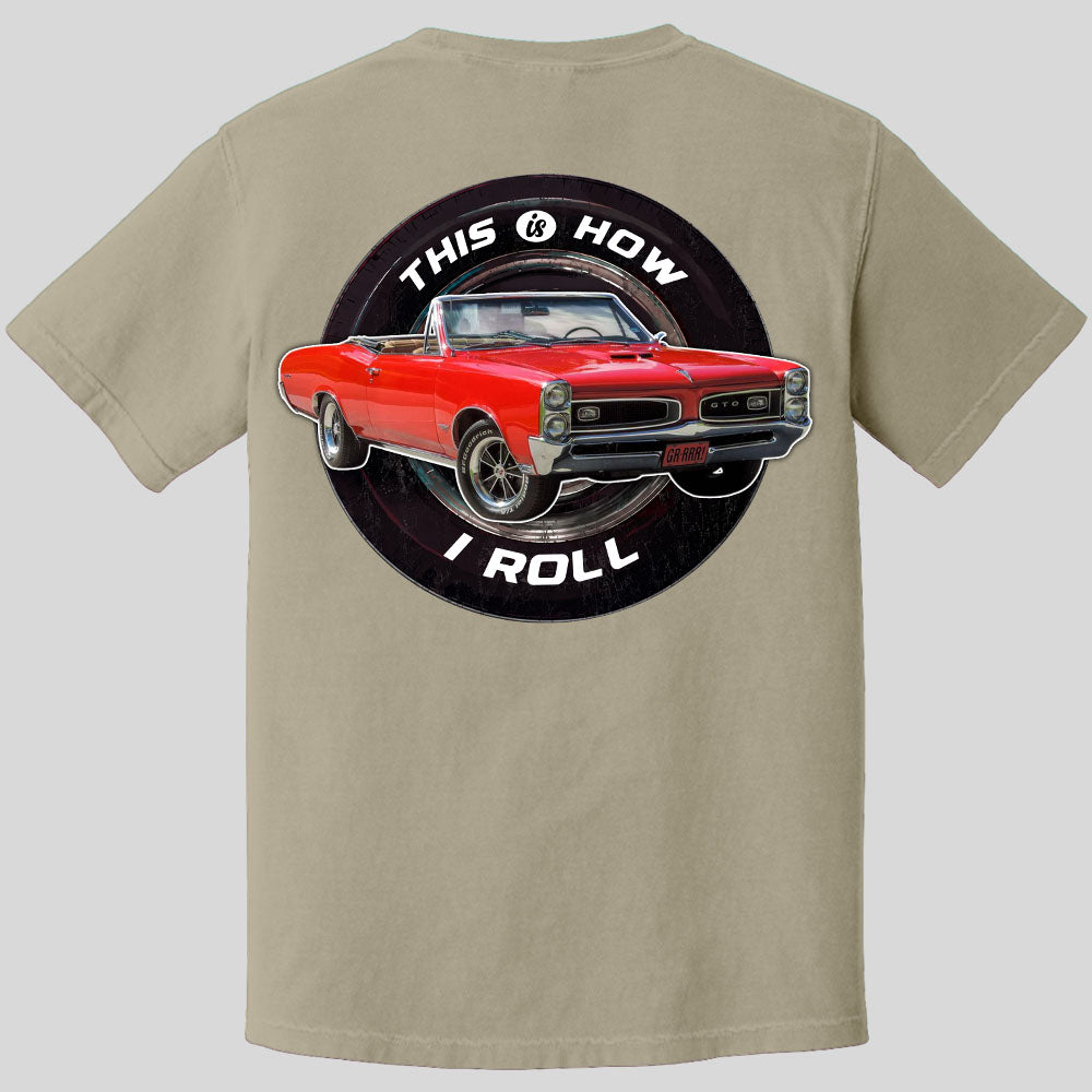 This Is How I Roll - Custom Photo Classic Car Shirt - Personalized Upload Vehicle Photo K1702 MT2